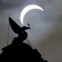 Nothing Can Eclipse Liverpool’s Liver Birds … Well Except A Partial One!!